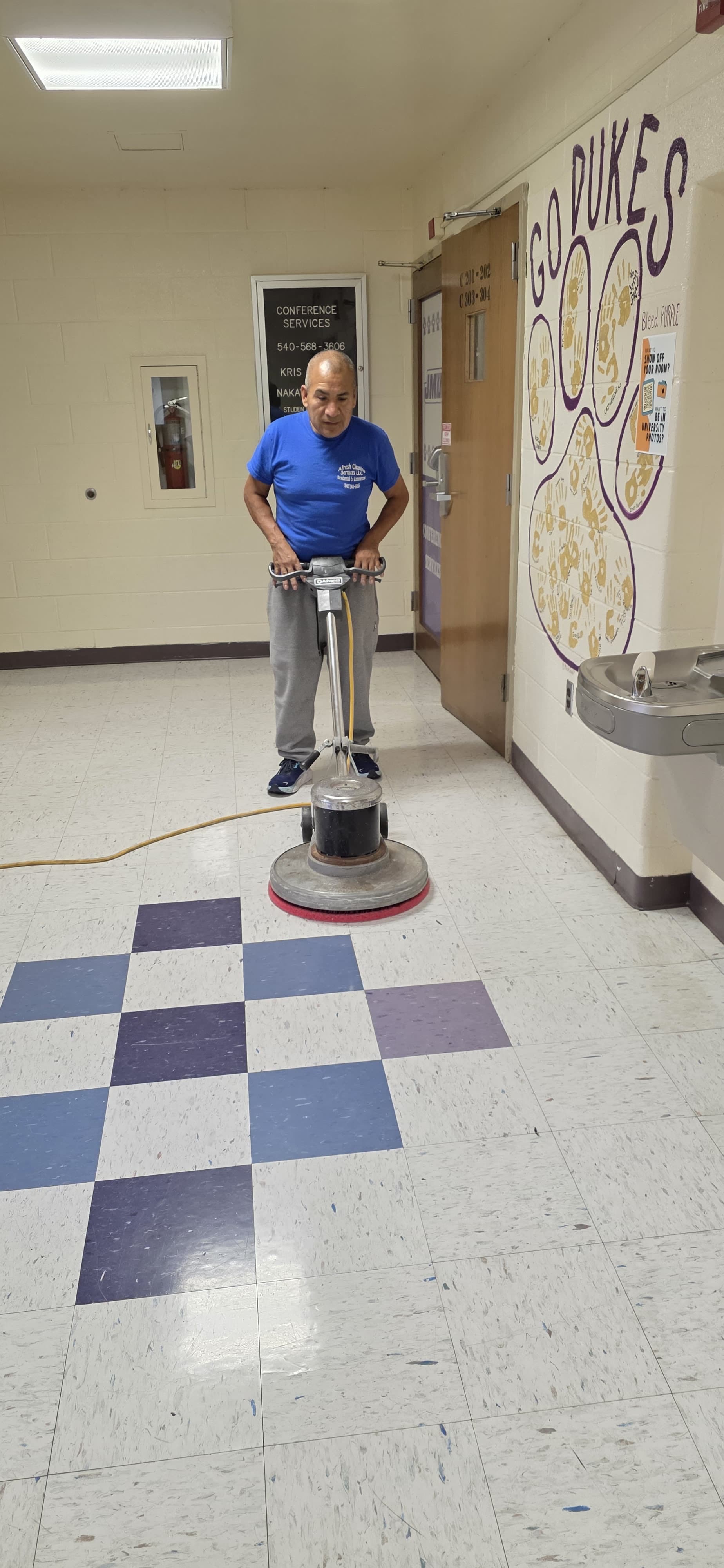 Commercial Floor Clean